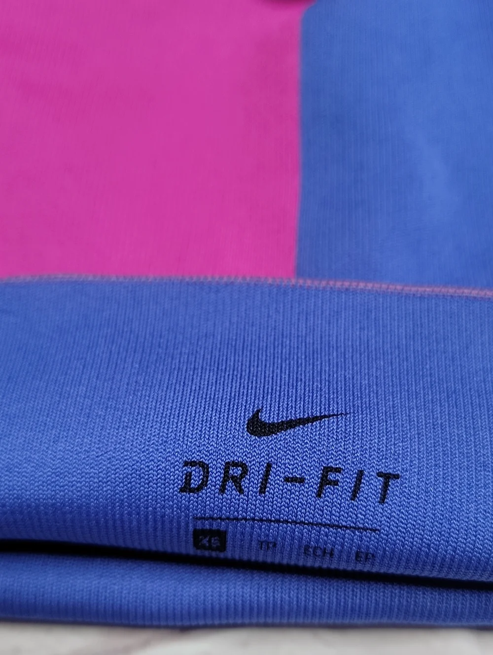 Nike Colorblock High-Rise Bike Shorts - Hot Pink, Lavender & Pale Pink